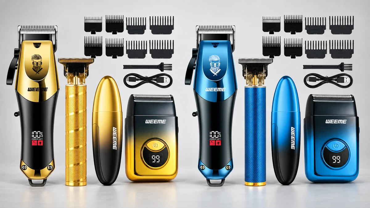 Gold and blue 810 four-device sets
